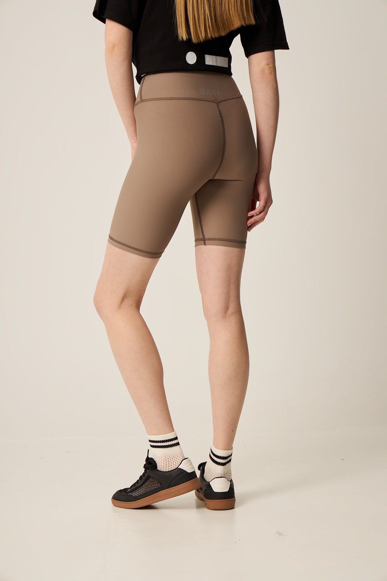 Aθλητικό biker κολάν DRY SHELL | Beige