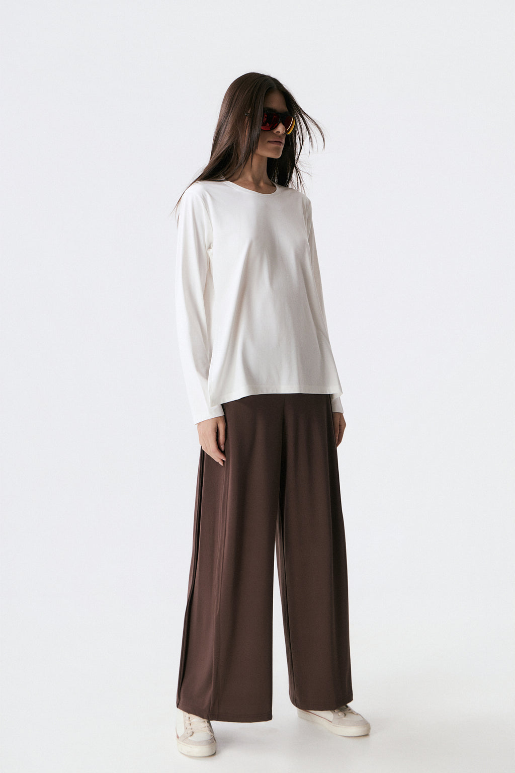 Αθλητικό Μακρυμάνικο Τop | Off-White