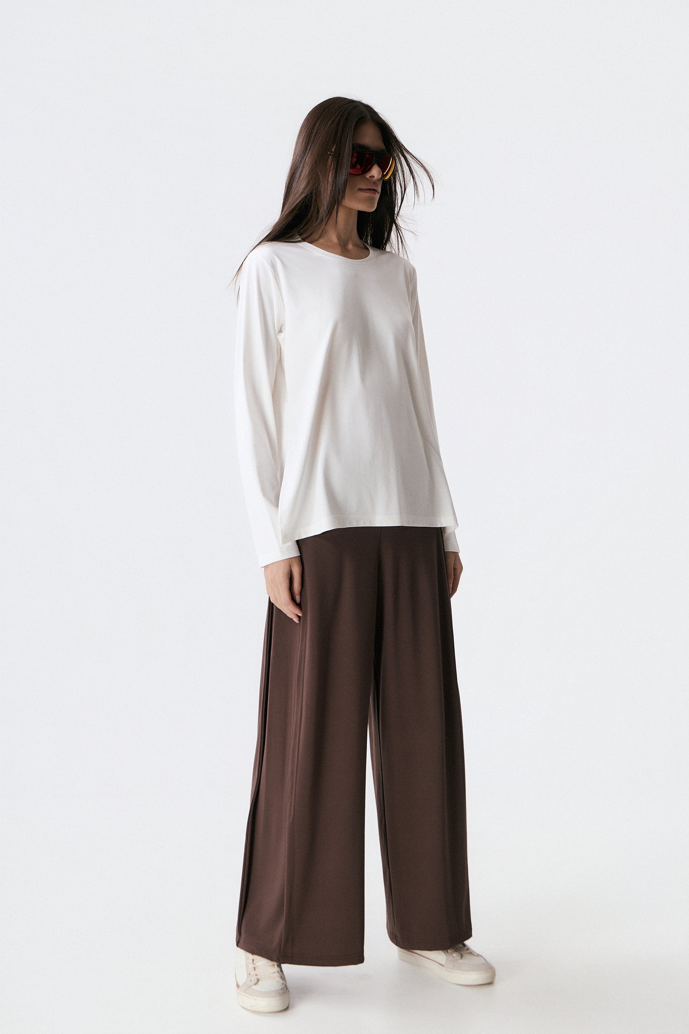 Αθλητικό Μακρυμάνικο Τop | Off-White