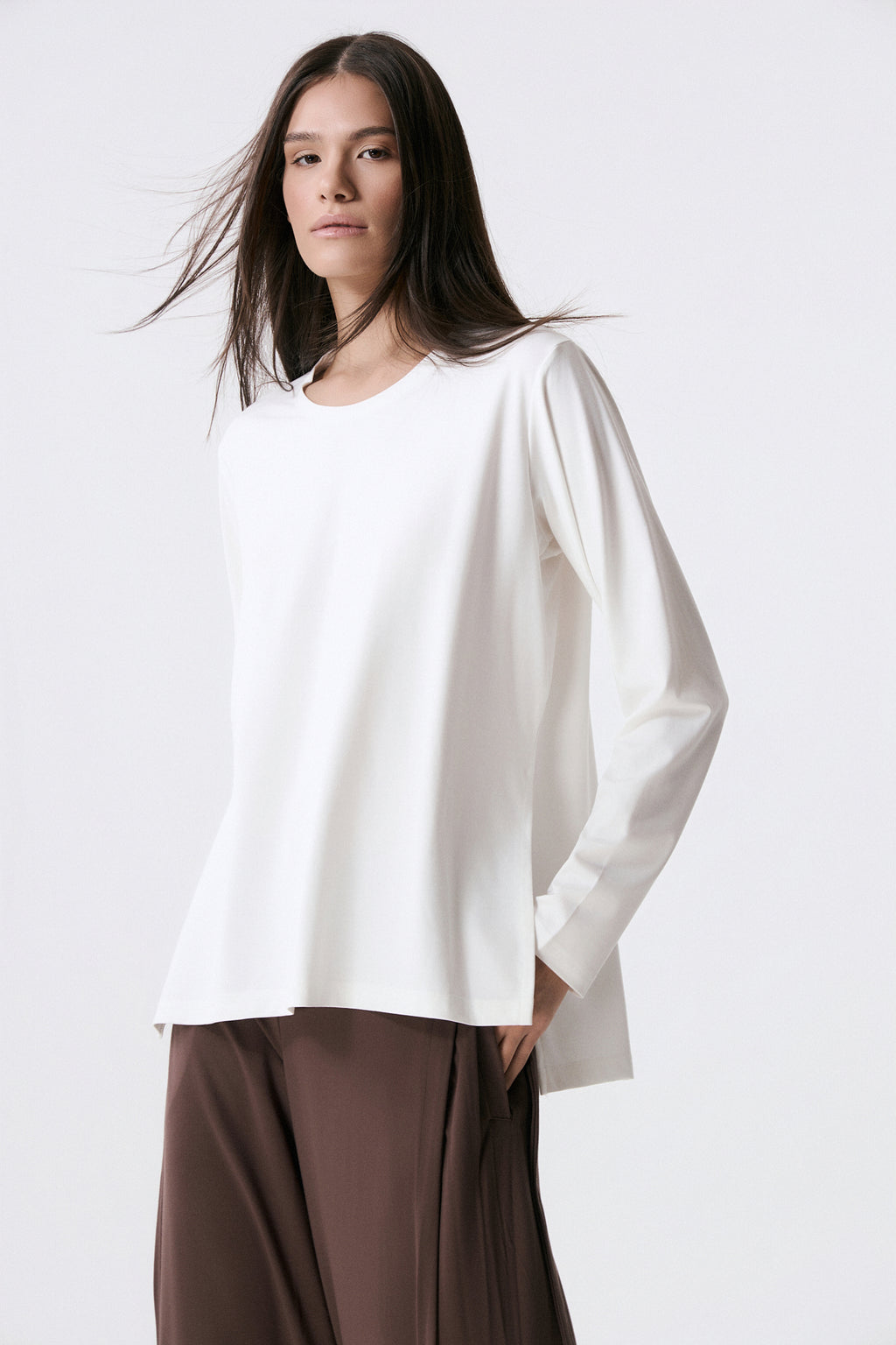 Αθλητικό Μακρυμάνικο Τop | Off-White