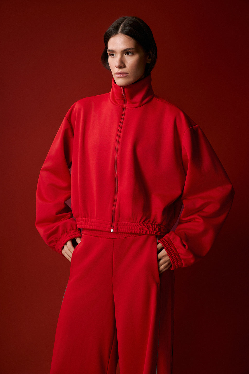 Retro Ease Jacket | Κόκκινο