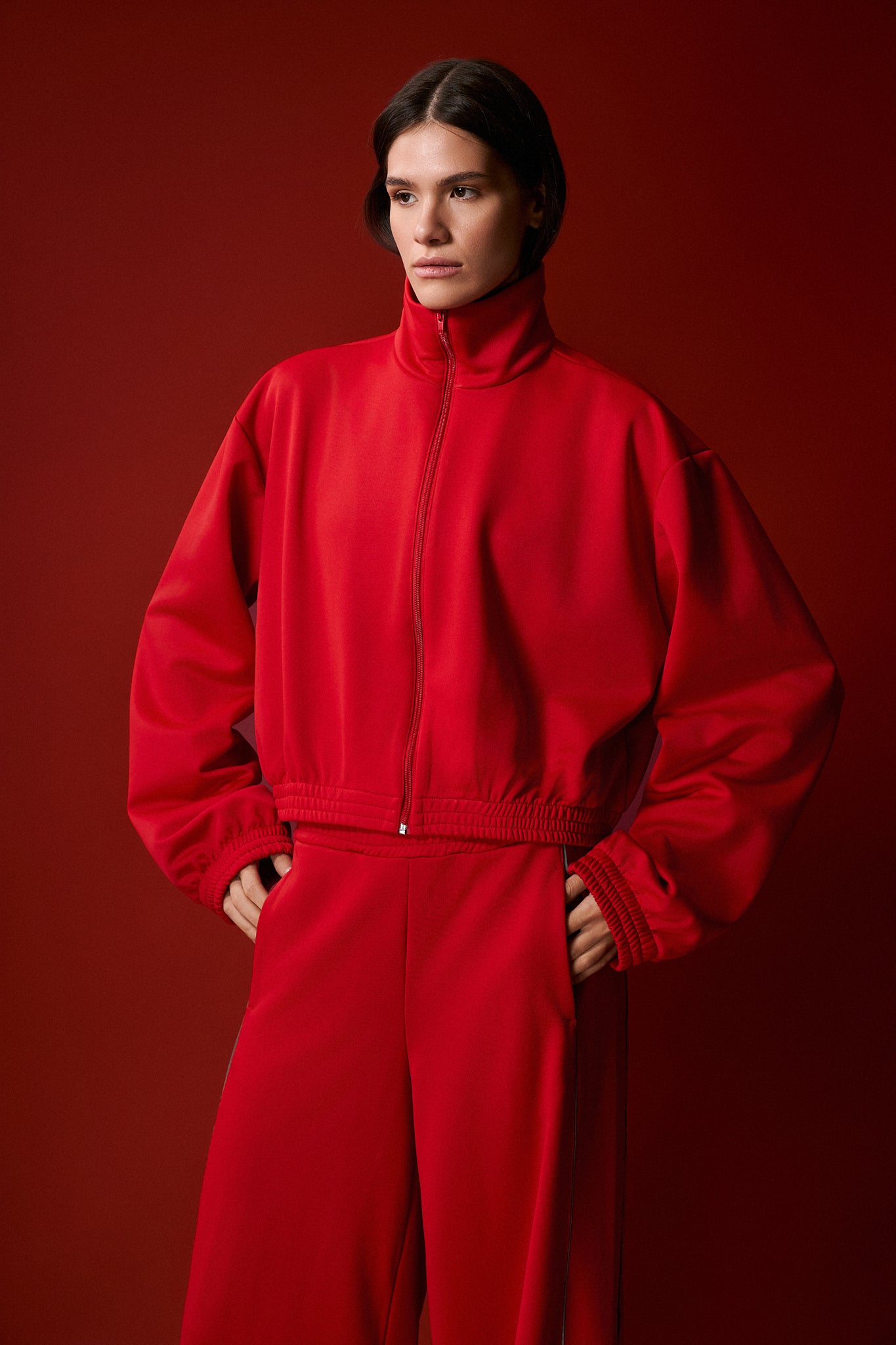 Retro Ease Jacket | Κόκκινο