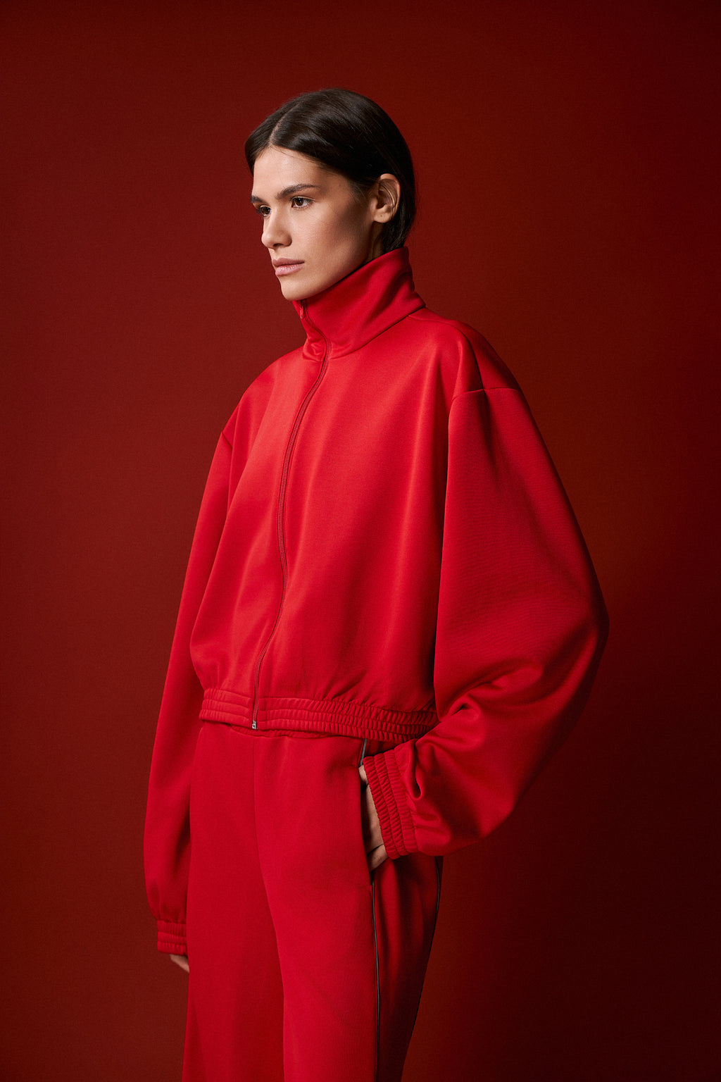 Retro Ease Jacket | Κόκκινο