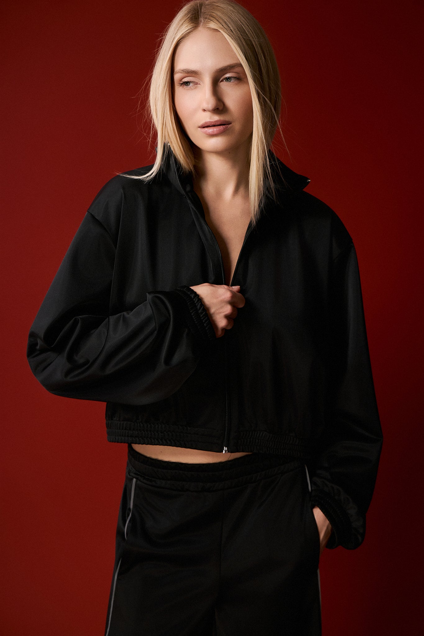 Retro Ease Jacket | Μαύρο