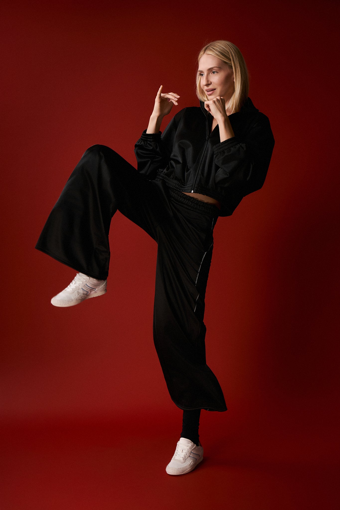 Retro Ease Track Pants | Μαύρο