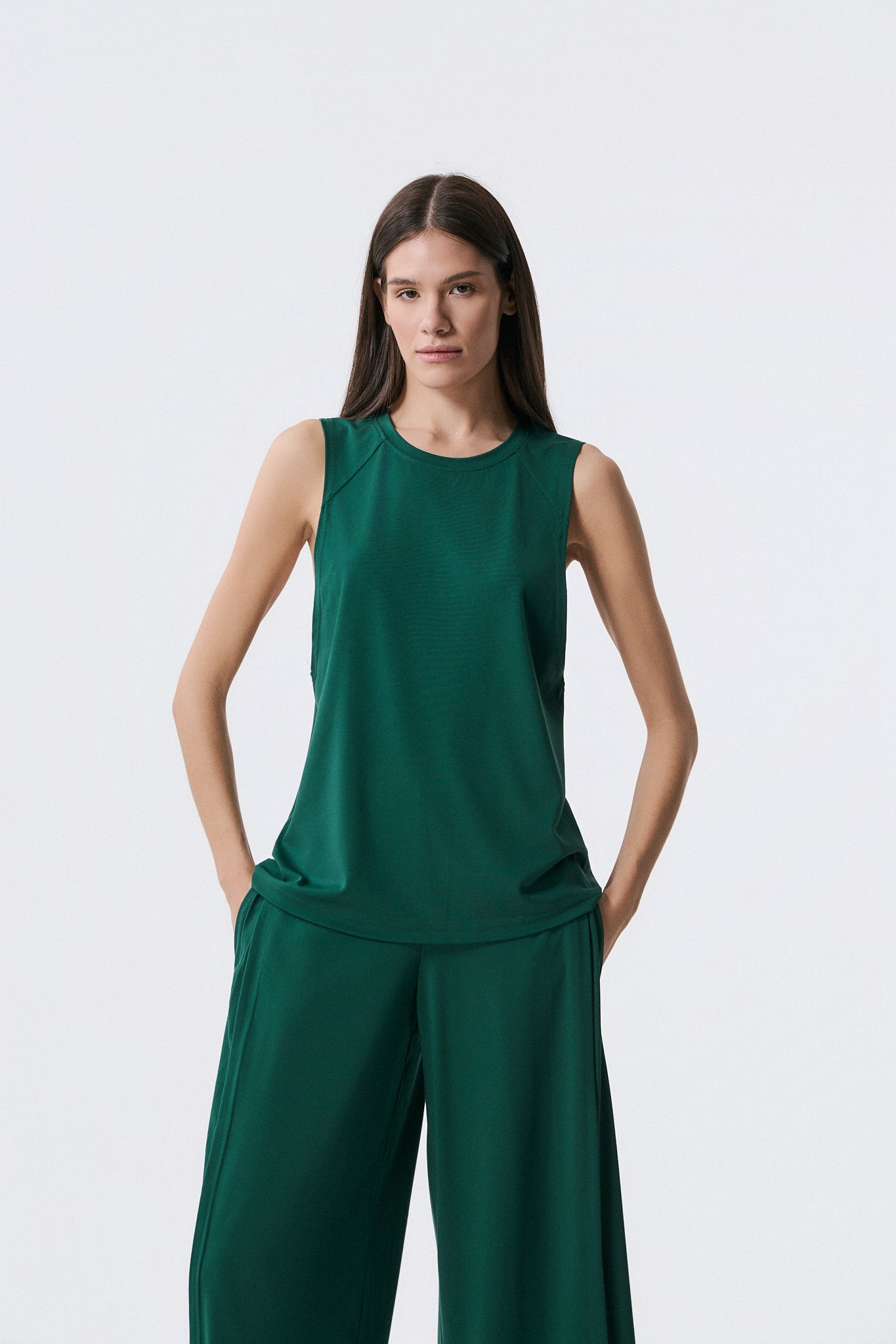 Αθλητικό Αμάνικο Top | Forest