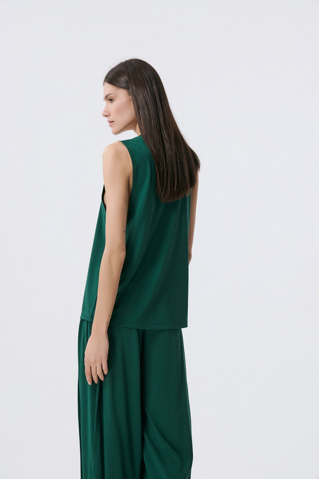 Αθλητικό Αμάνικο Top | Forest