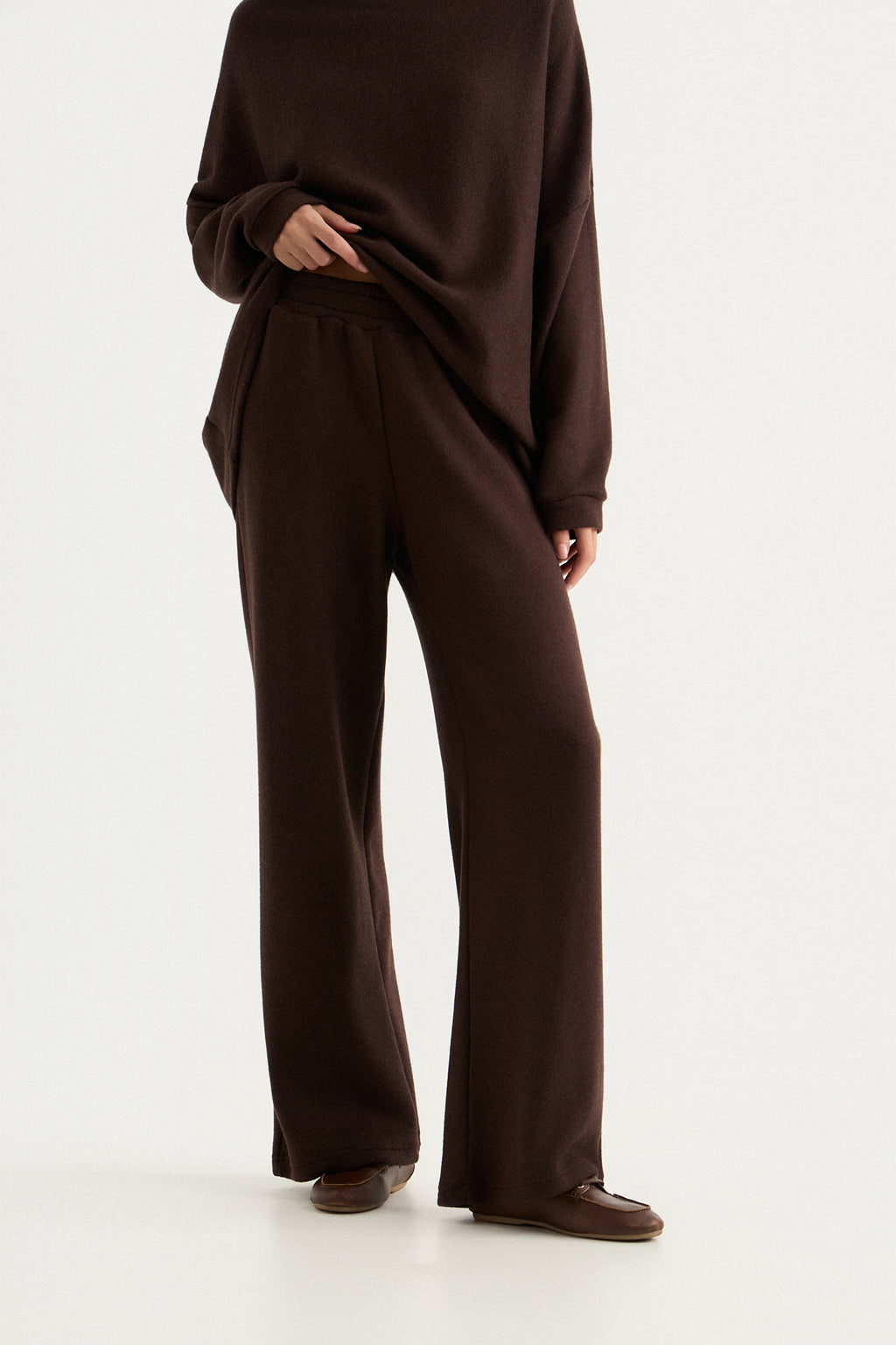 Comfort Knit Παντελόνι | Καφέ