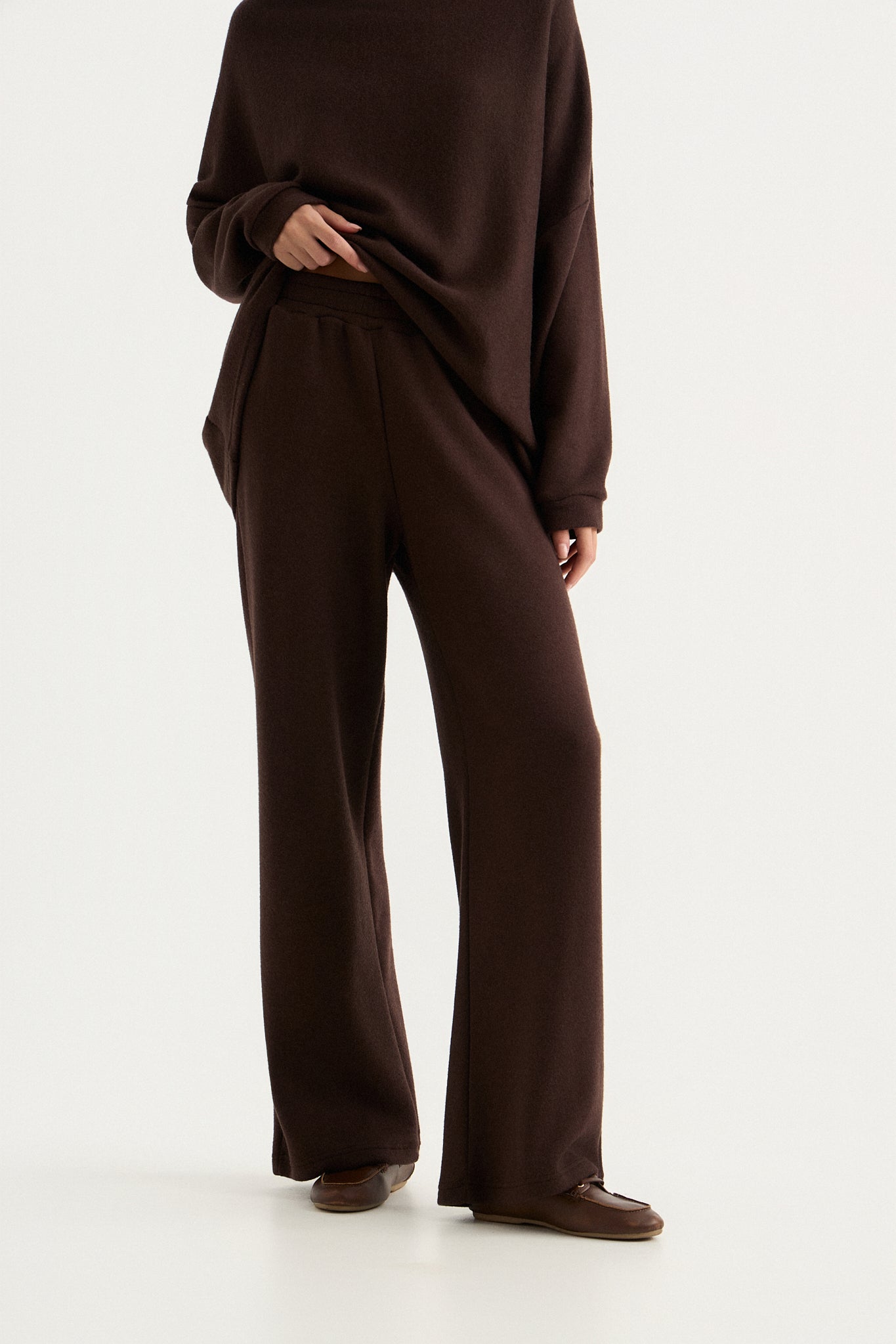 Comfort Knit Παντελόνι | Καφέ