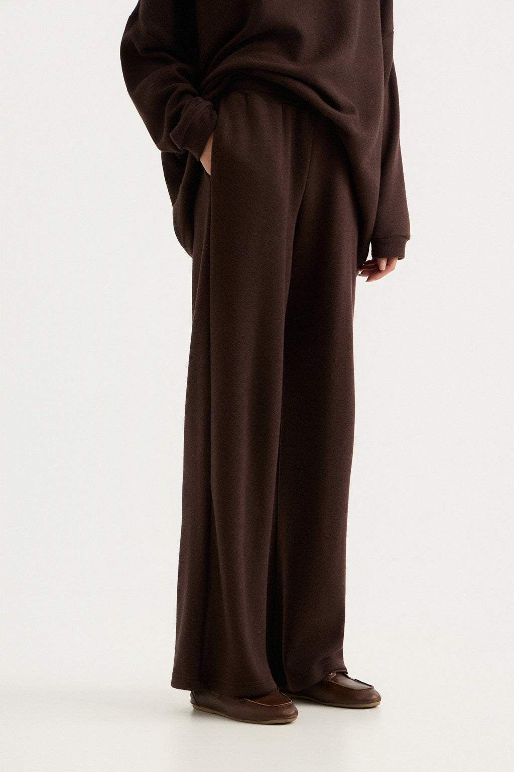 Comfort Knit Παντελόνι | Καφέ