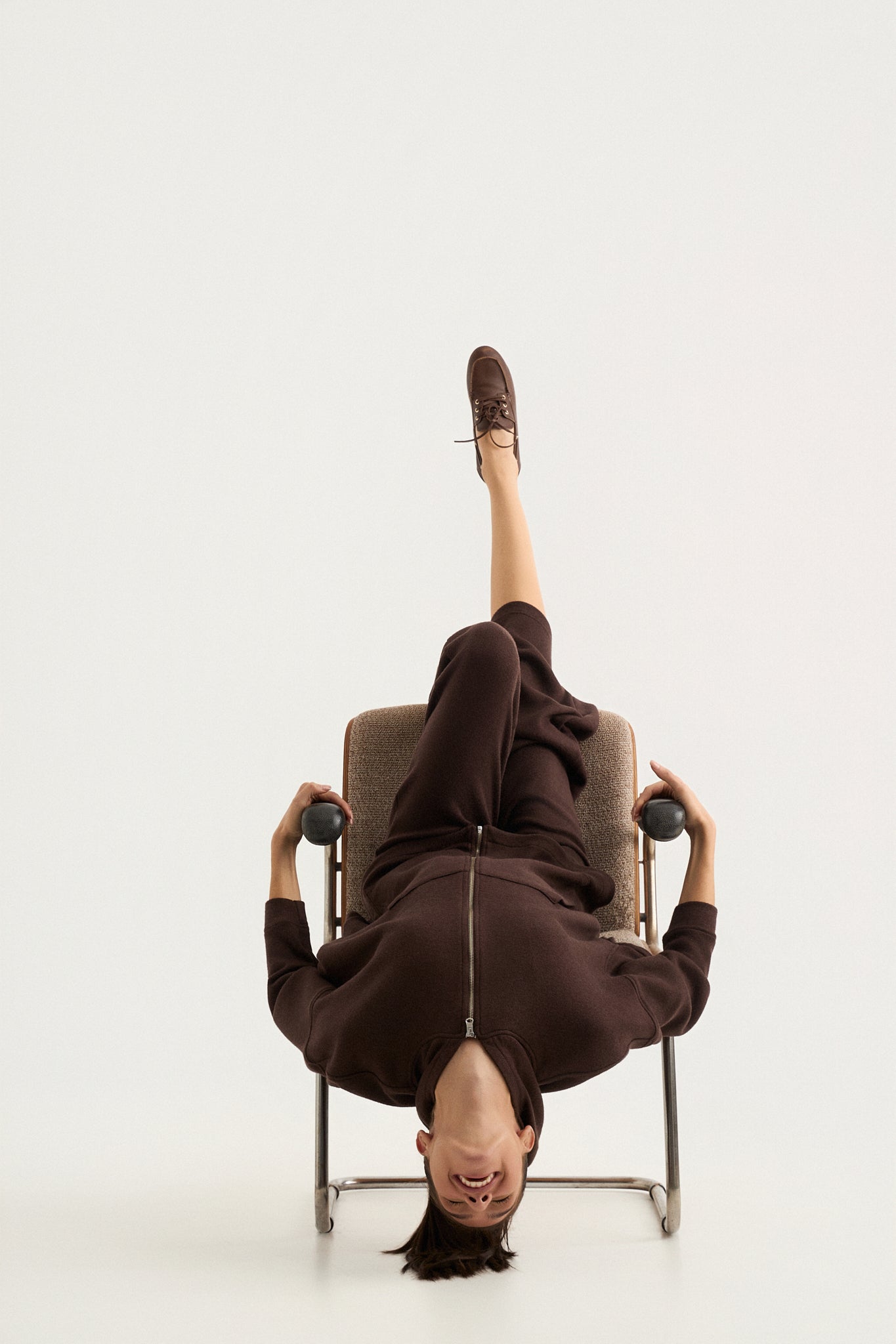 Comfort Knit Jacket Hoodie | Mocha