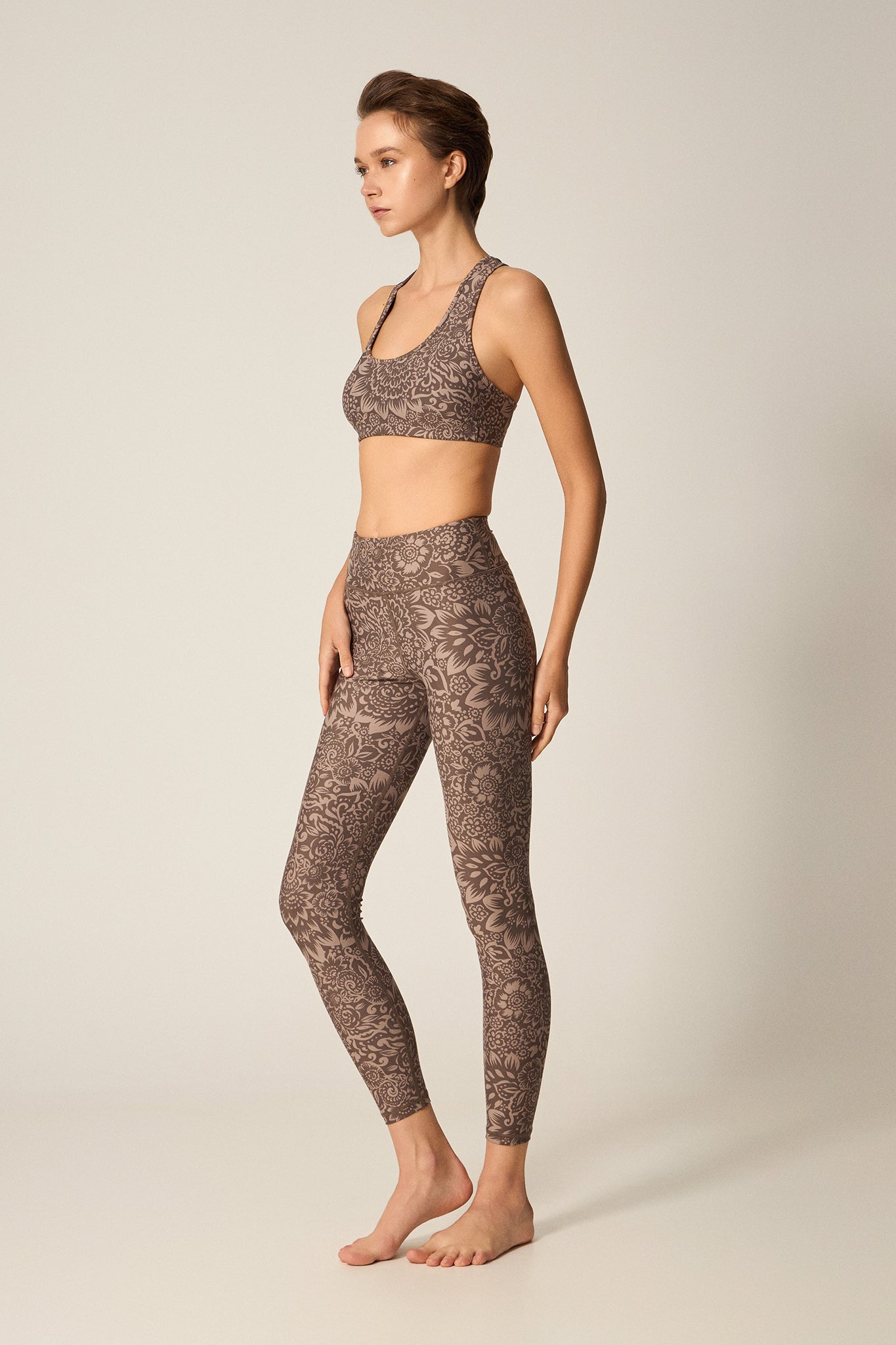 Σετ γυμναστικής με boho print | Desert Dust