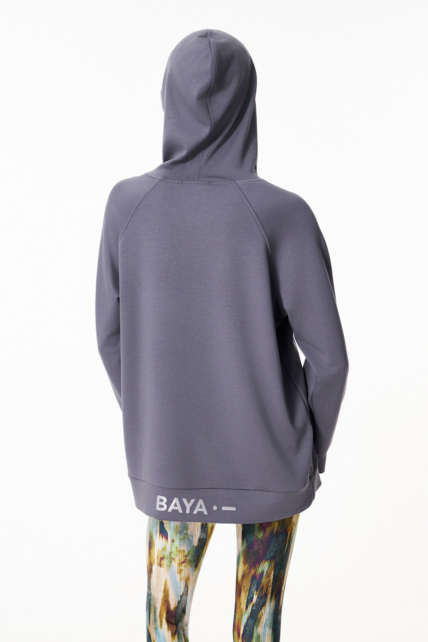 Scuba Cupro Touch hoodie | Γκρι