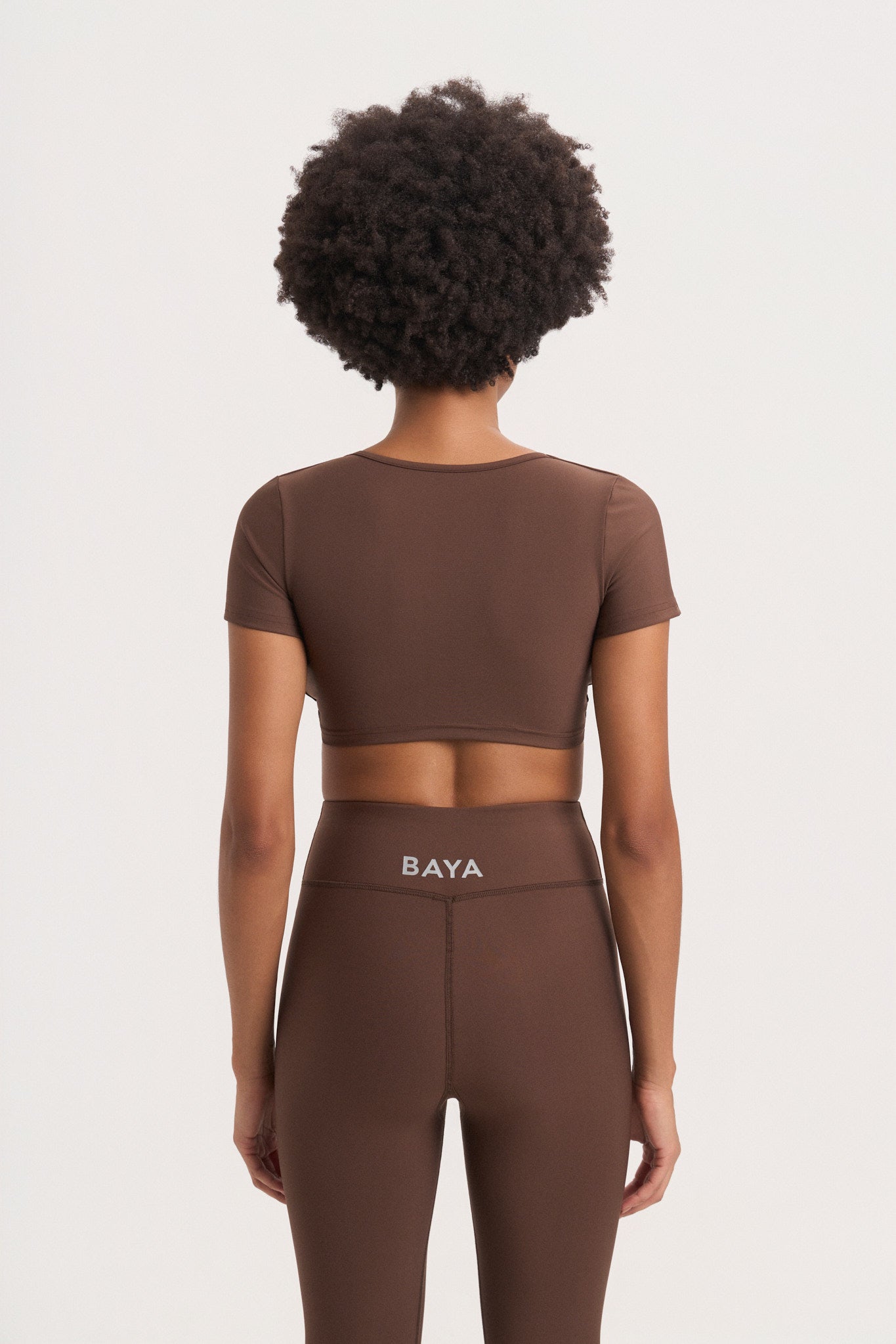 Αθλητικό μπουστάκι knotted | Mocha