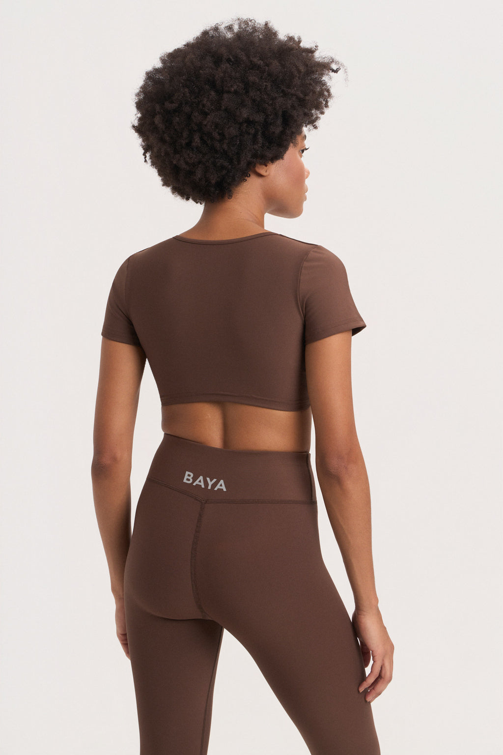 Αθλητικό μπουστάκι knotted | Mocha