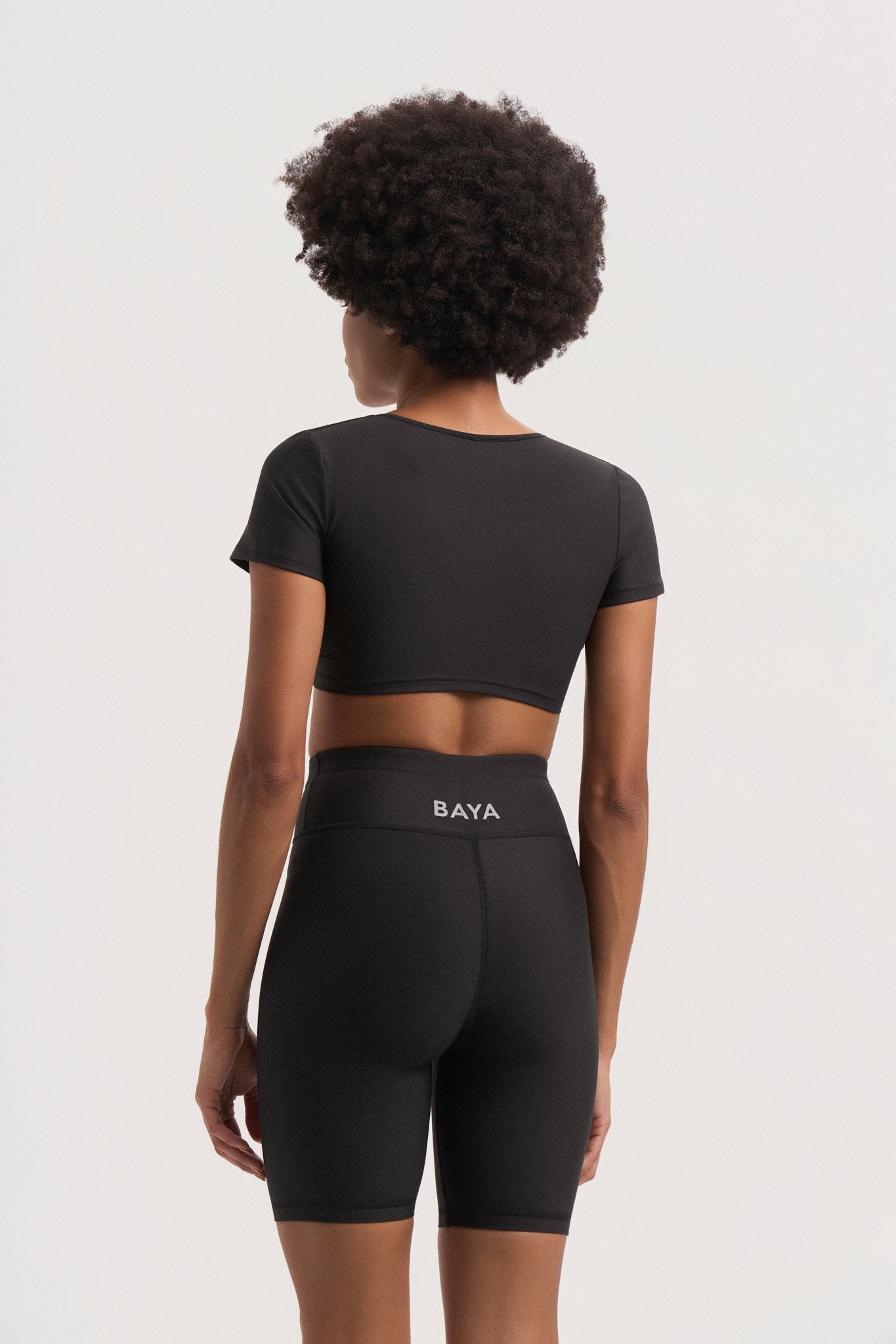 Αθλητικό μπουστάκι knotted | Μαύρο