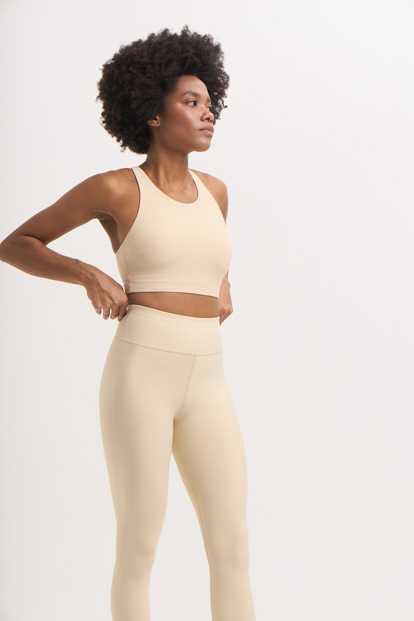 Αθλητικό μπουστάκι Soft Touch | Light Beige