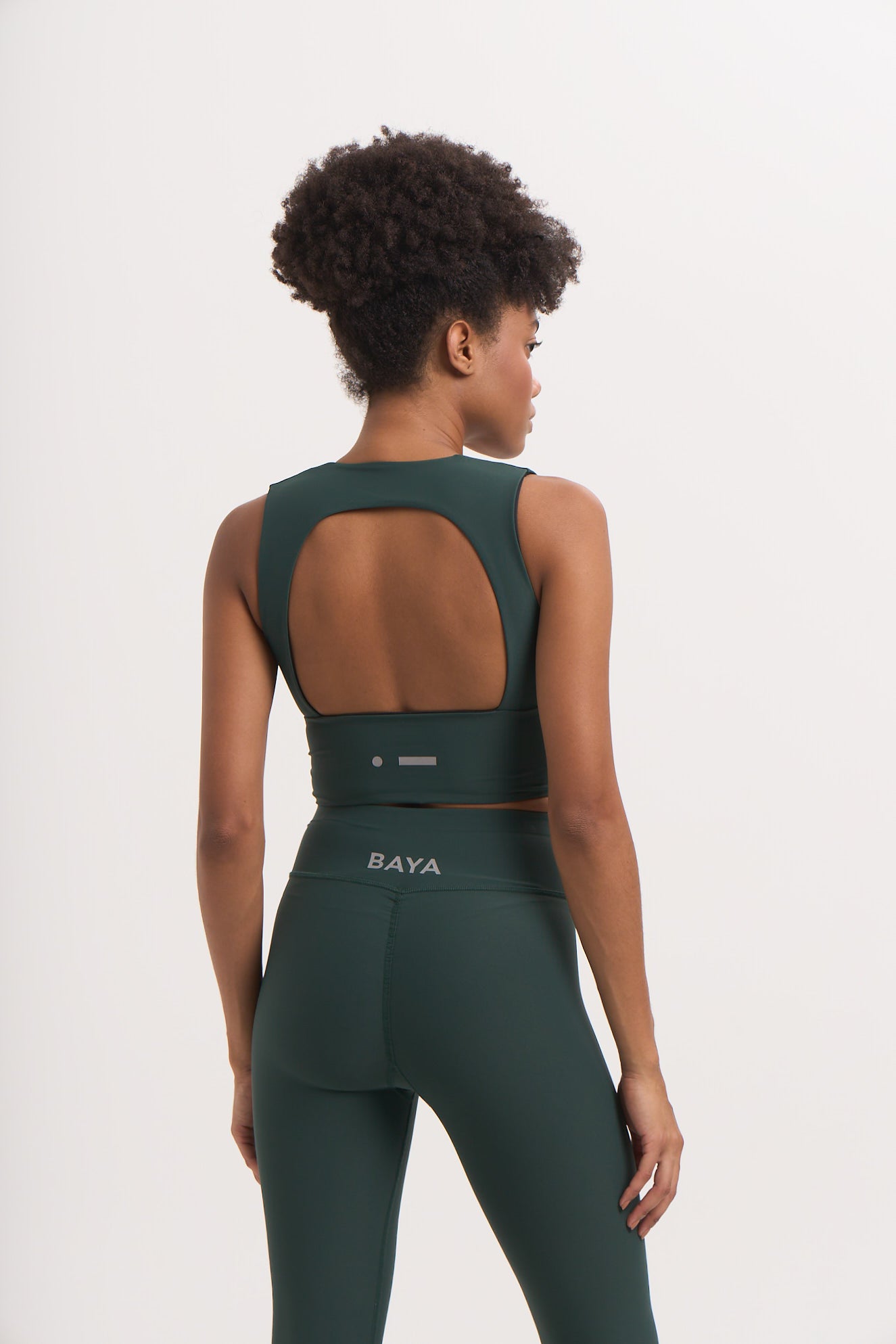 Αθλητικό μπουστάκι με V DRY SHELL | Forest Green