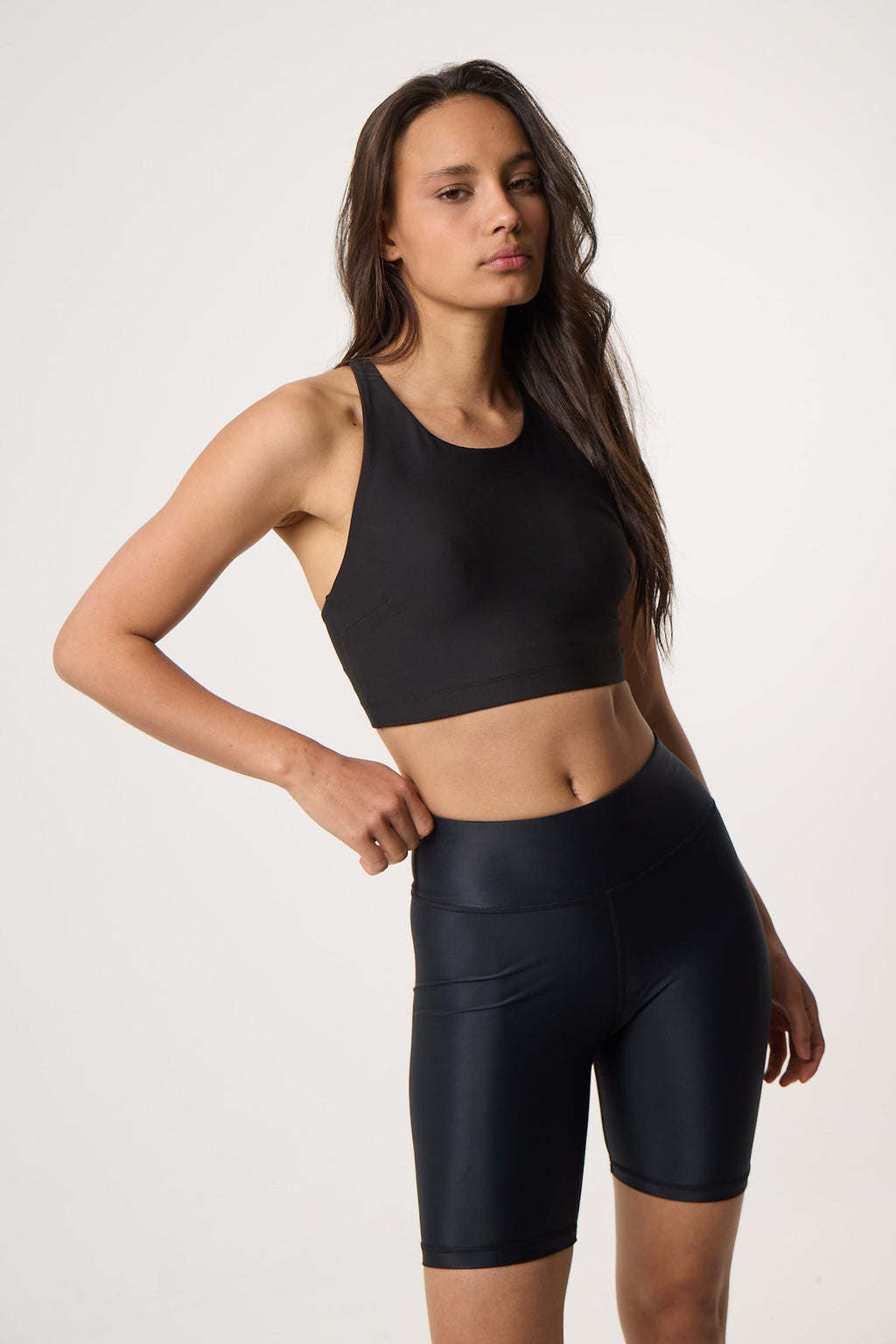 Αθλητικό μπουστάκι Soft Touch | Μαύρο