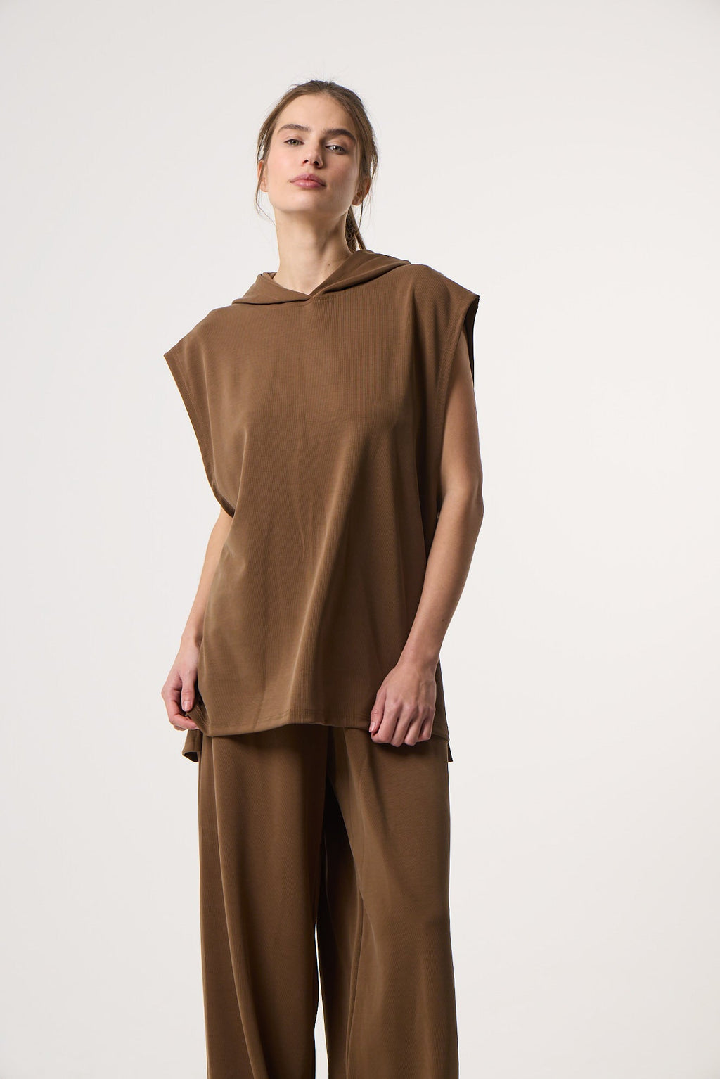 Casual Flow Vest | Olive