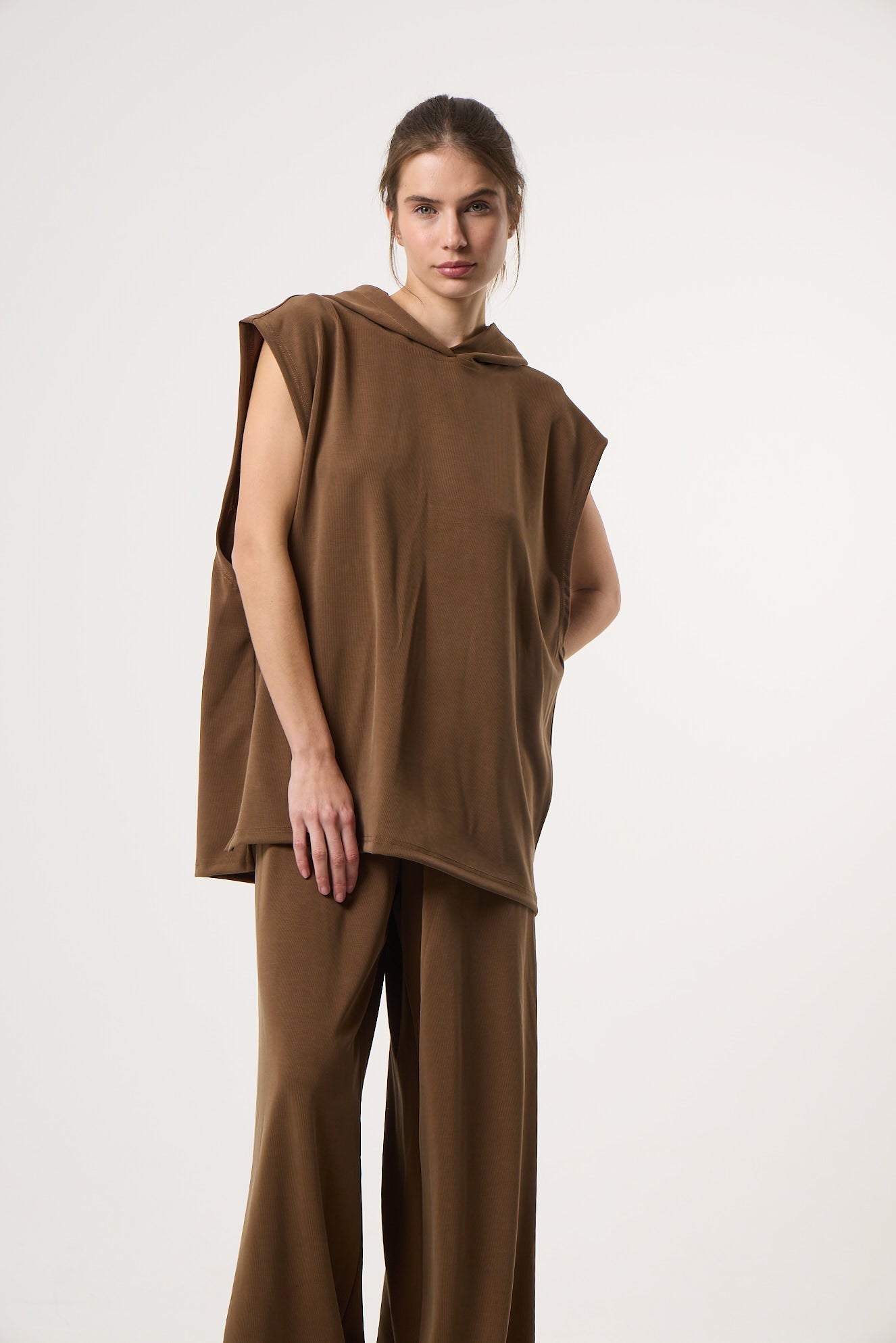 Casual Flow Vest | Olive