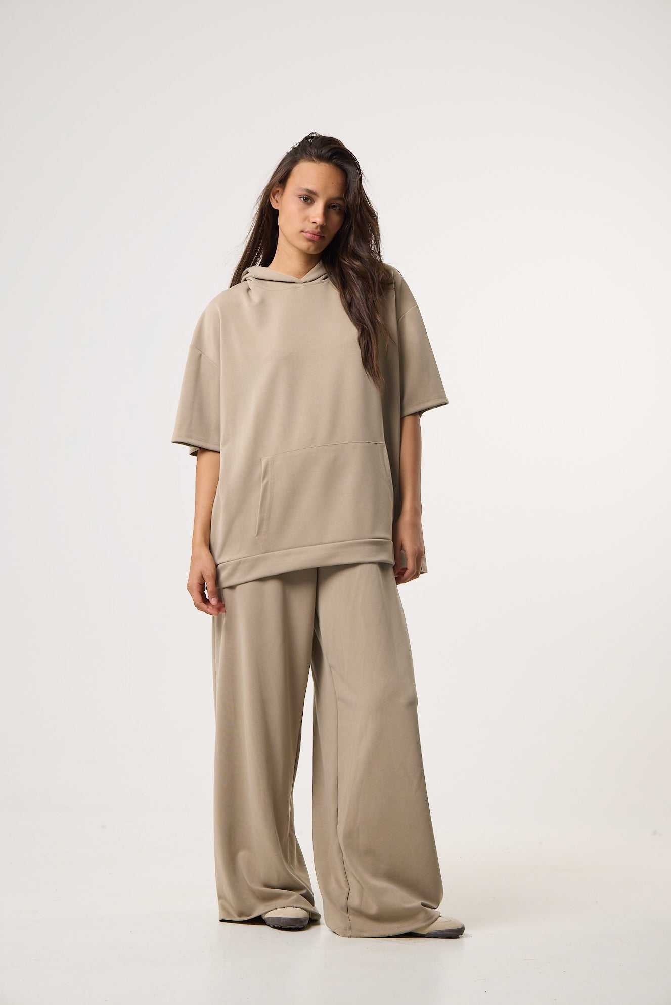 Casual Flow Παντελόνι | Beige