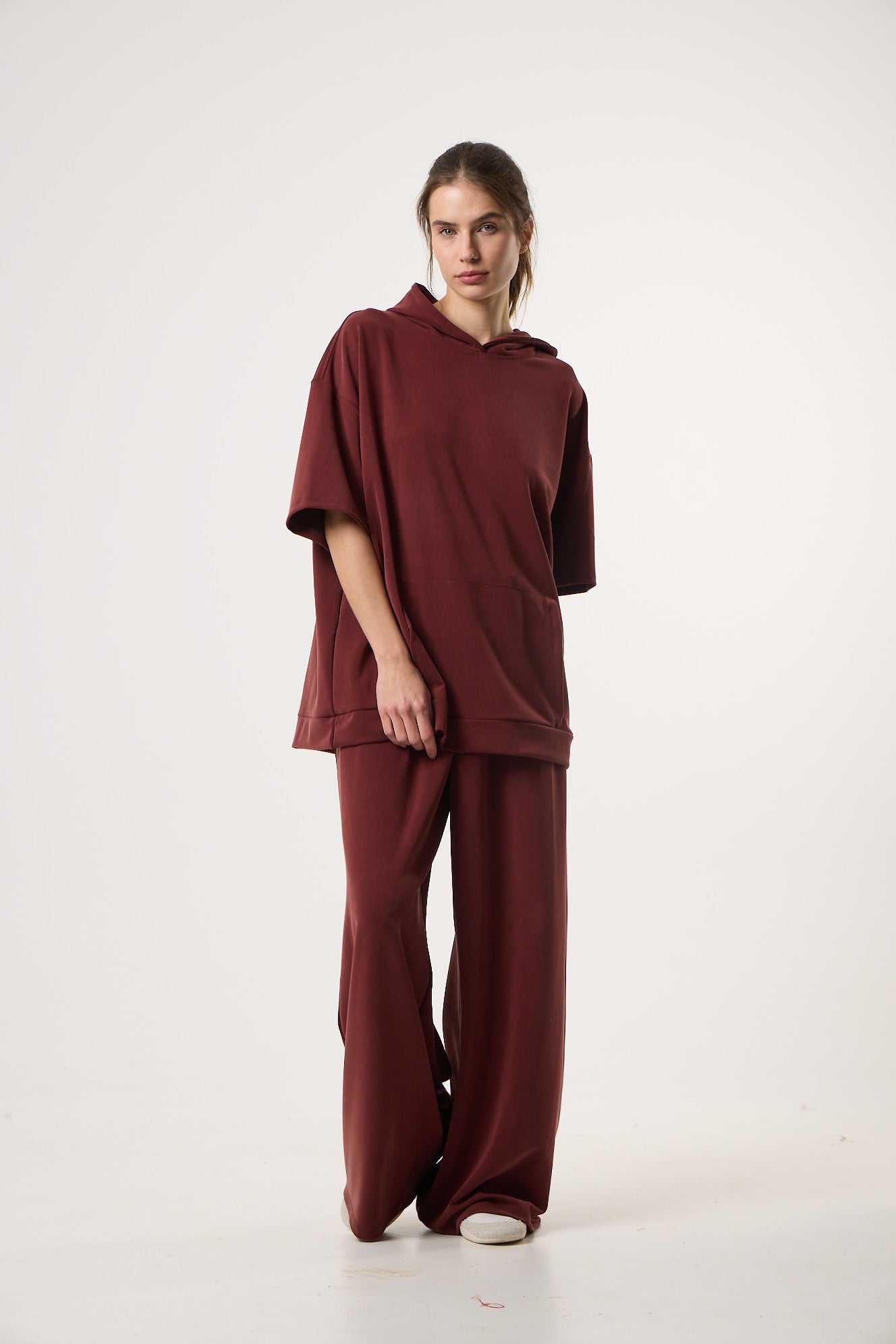 Casual Flow Παντελόνι | Wine