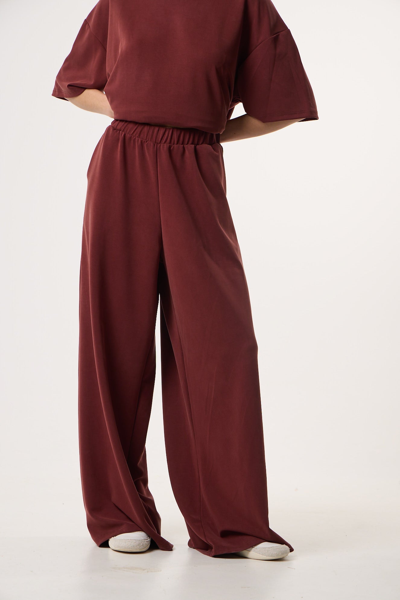 Casual Flow Παντελόνι | Wine