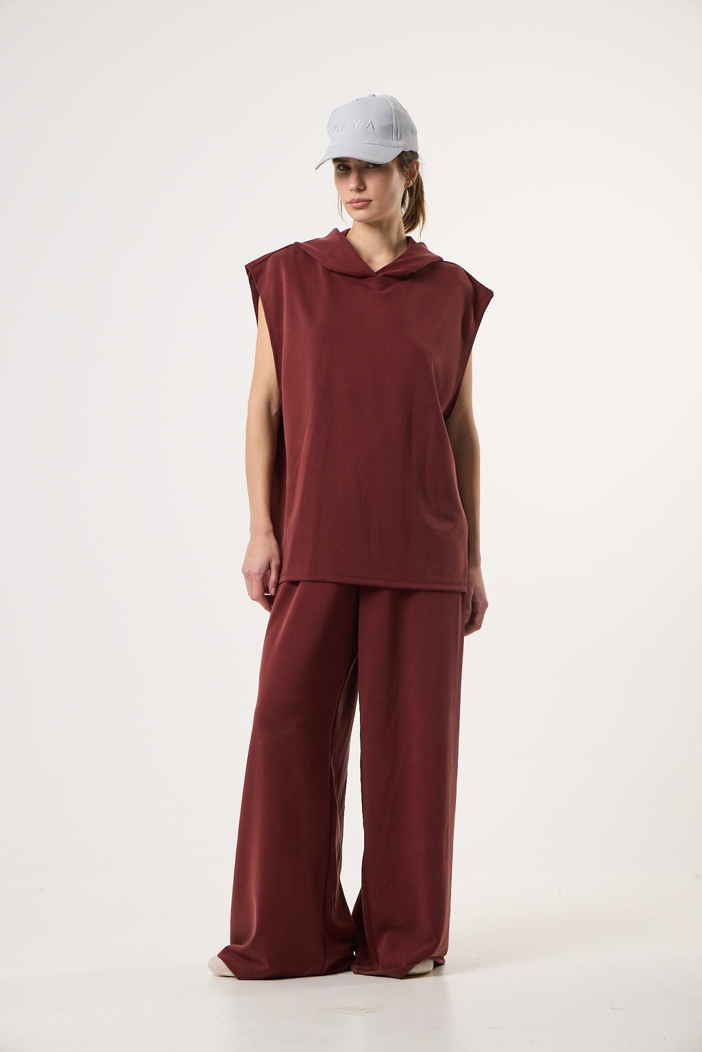 Casual Flow Vest | Wine