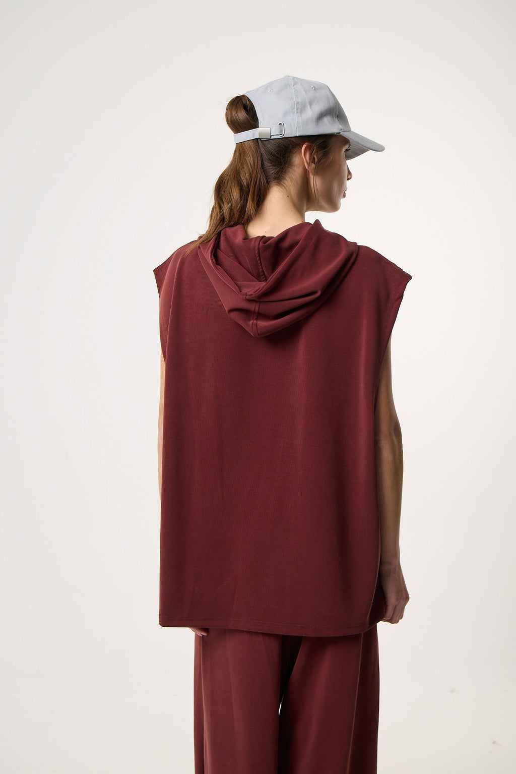 Casual Flow Vest | Wine