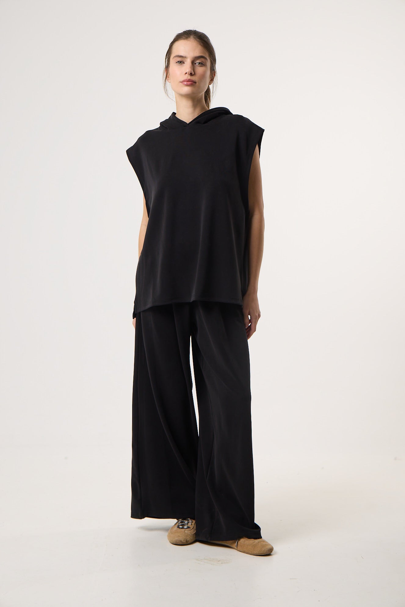 Casual Flow Vest | Μαύρο