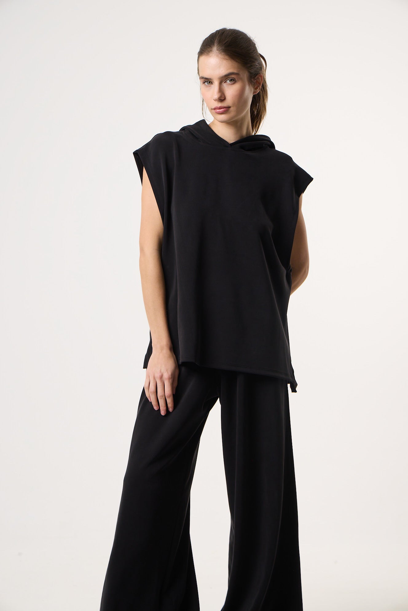 Casual Flow Vest | Μαύρο