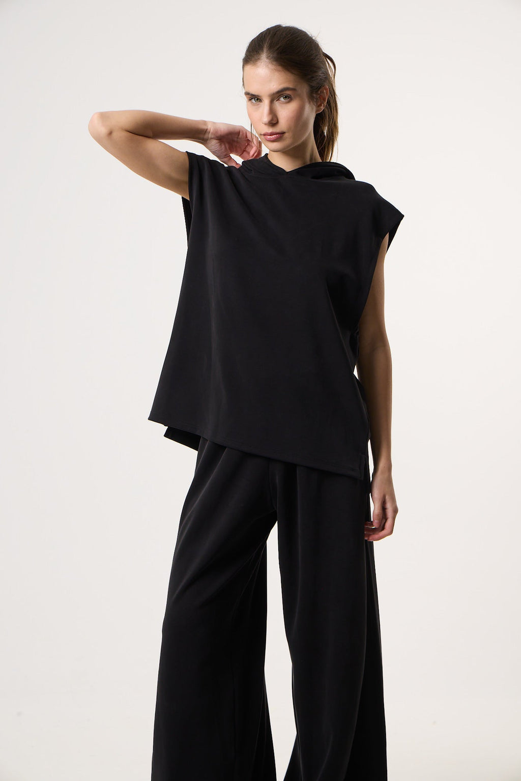 Casual Flow Vest | Μαύρο