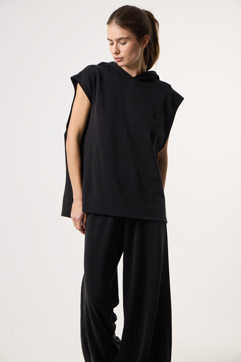 Casual Flow Vest | Μαύρο