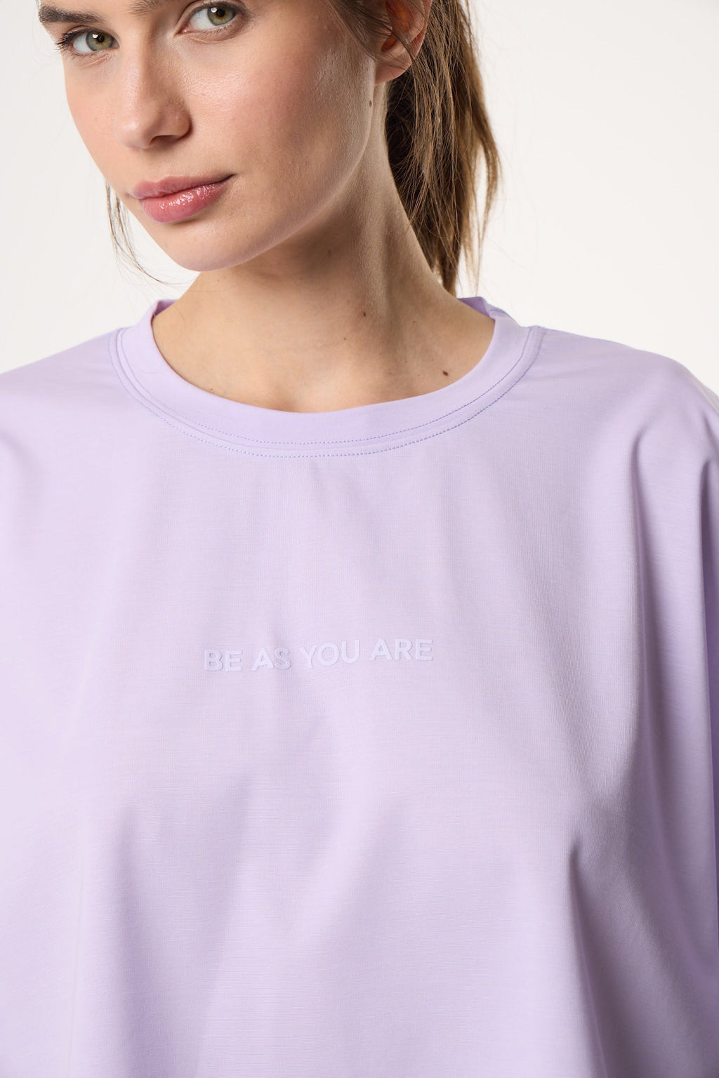 Αθλητικό Cropped Top | Lilac