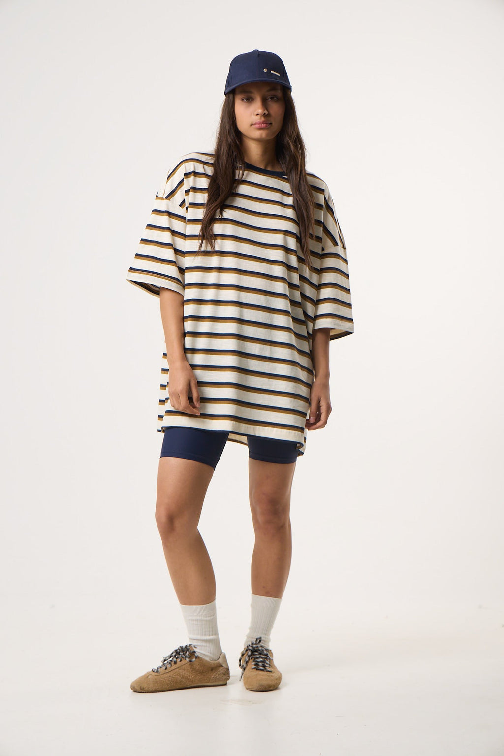 Αθλητικό T-shirt Loose Fit | Off-White