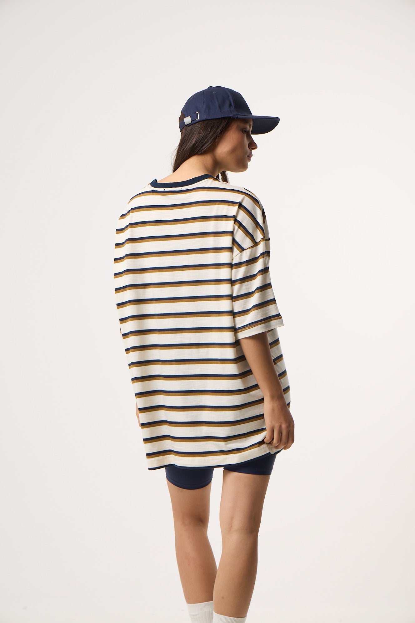 Αθλητικό T-shirt Loose Fit | Off-White