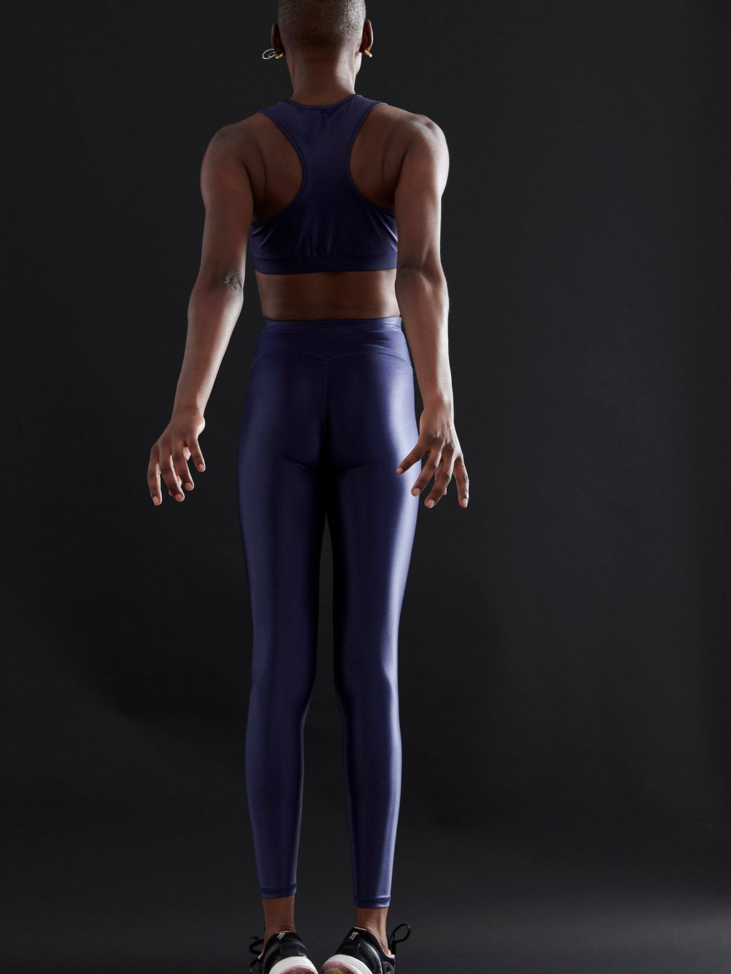 HIGH WAISTED LEGGINGS DAZZLE BLUE