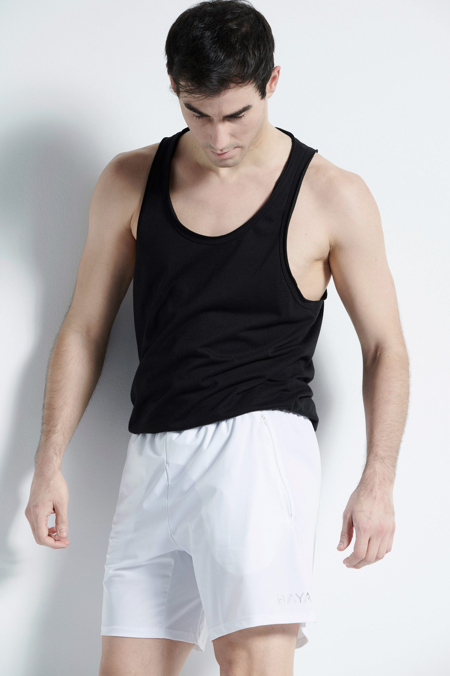 Shorts with pockets - White