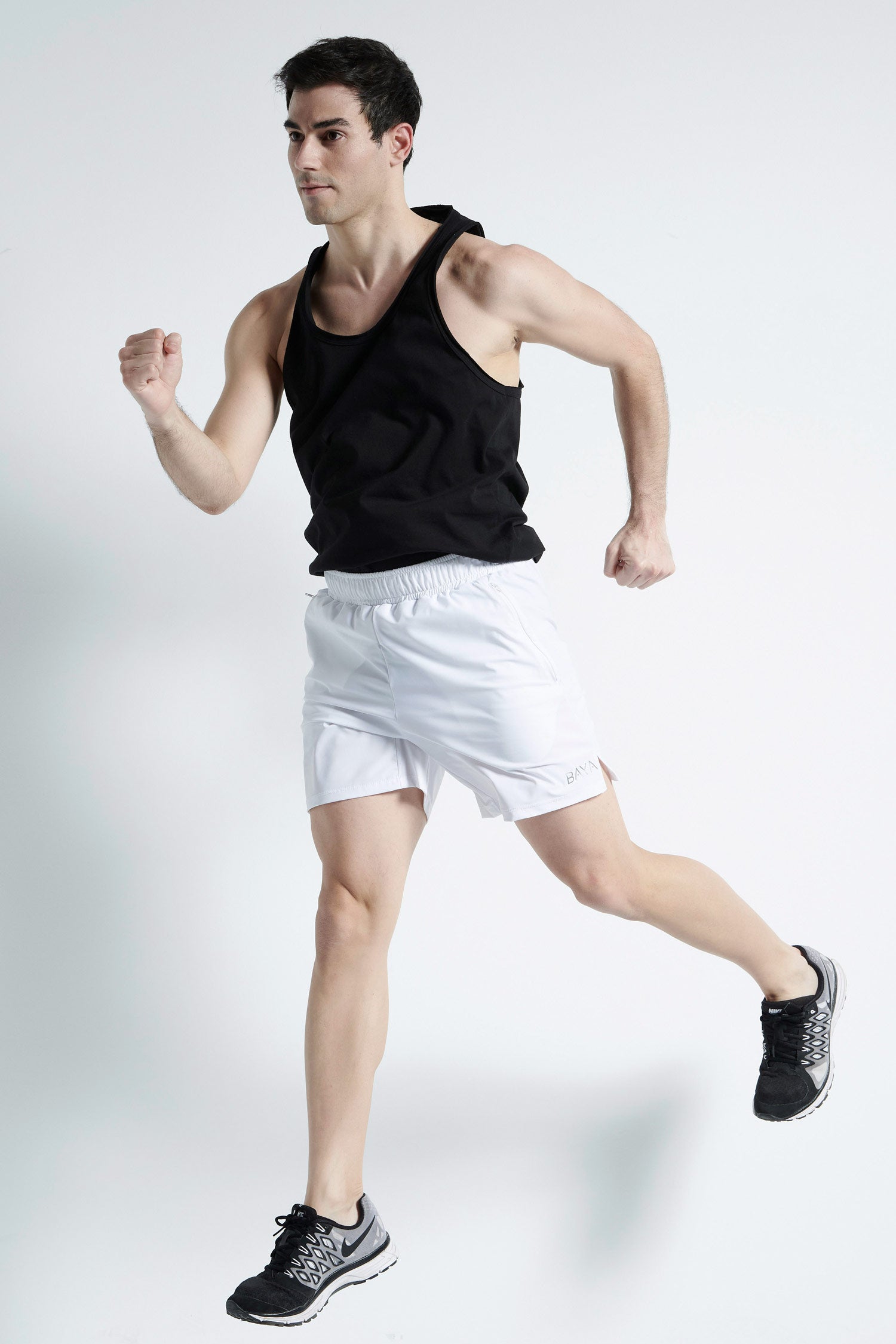 Shorts with pockets - White
