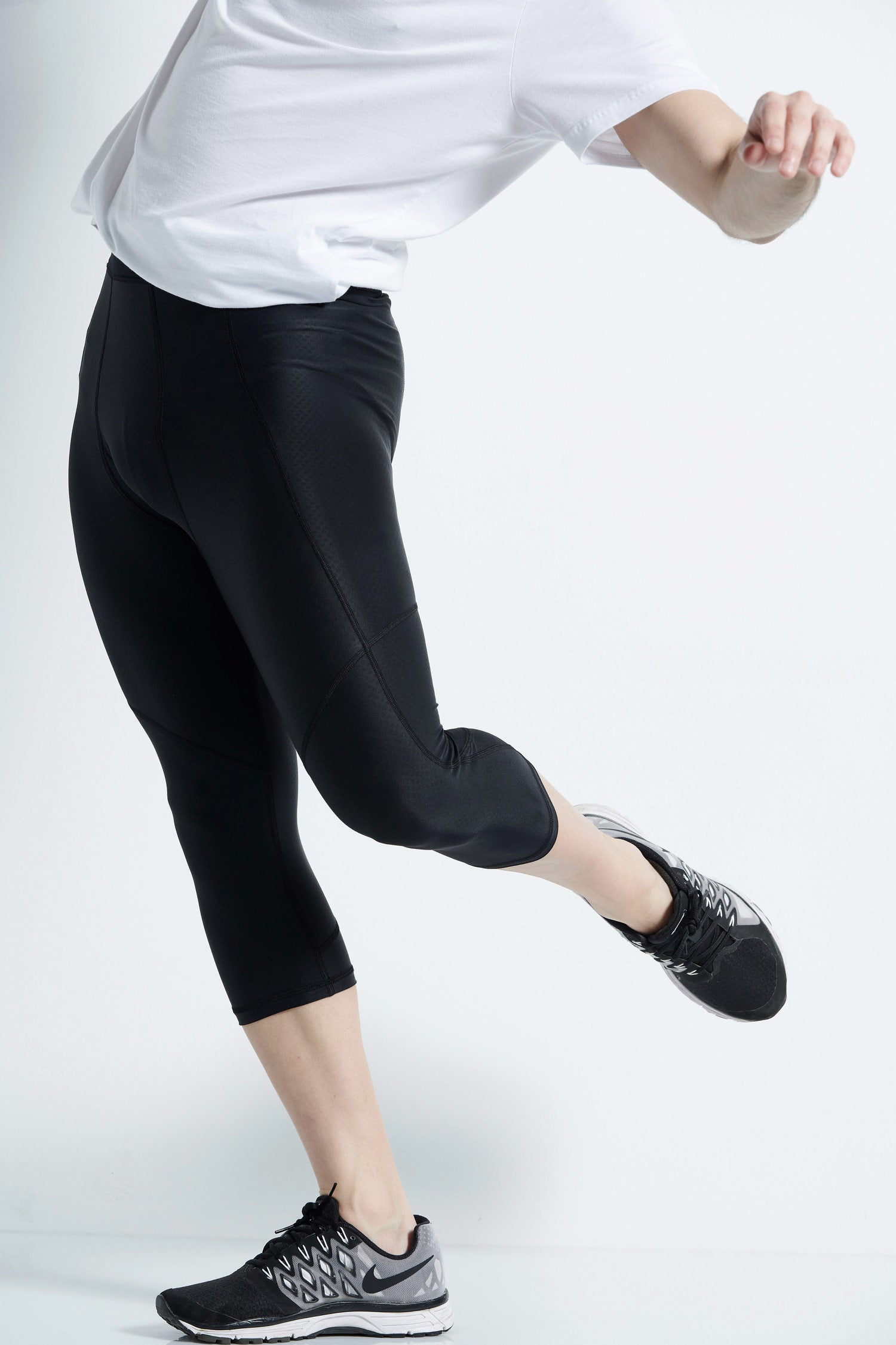 Man capri leggings - Black