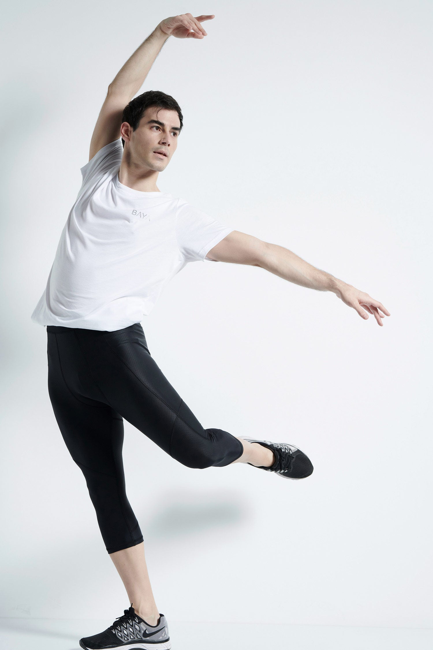 Man capri leggings - Black