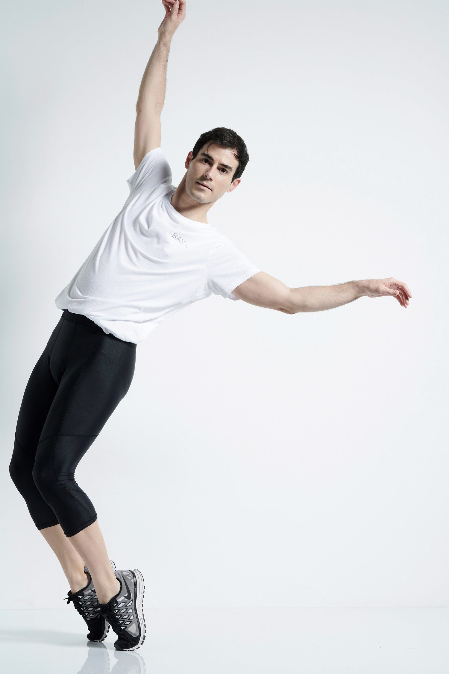 Man capri leggings - Black