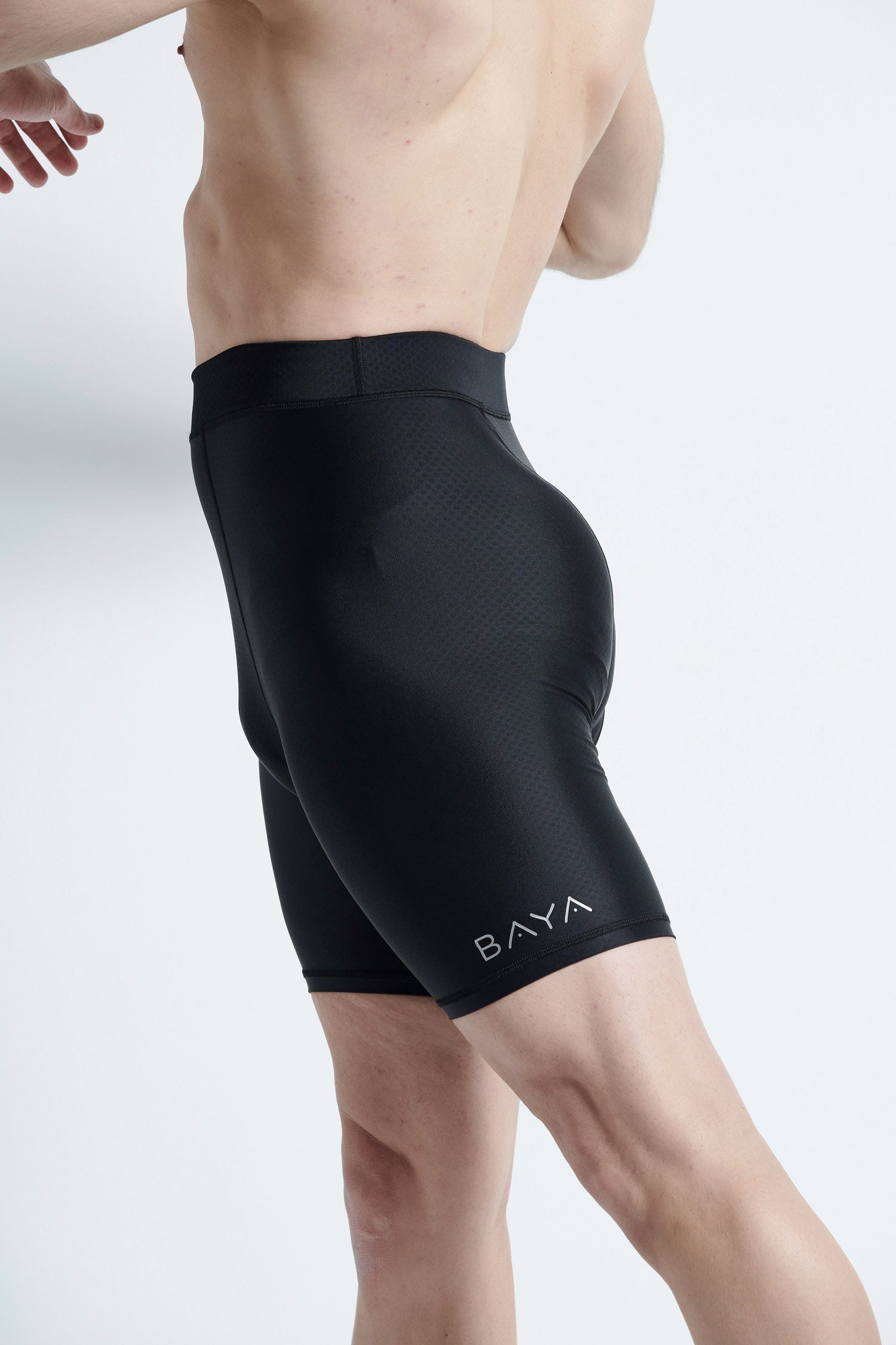 Man biker leggings - Black