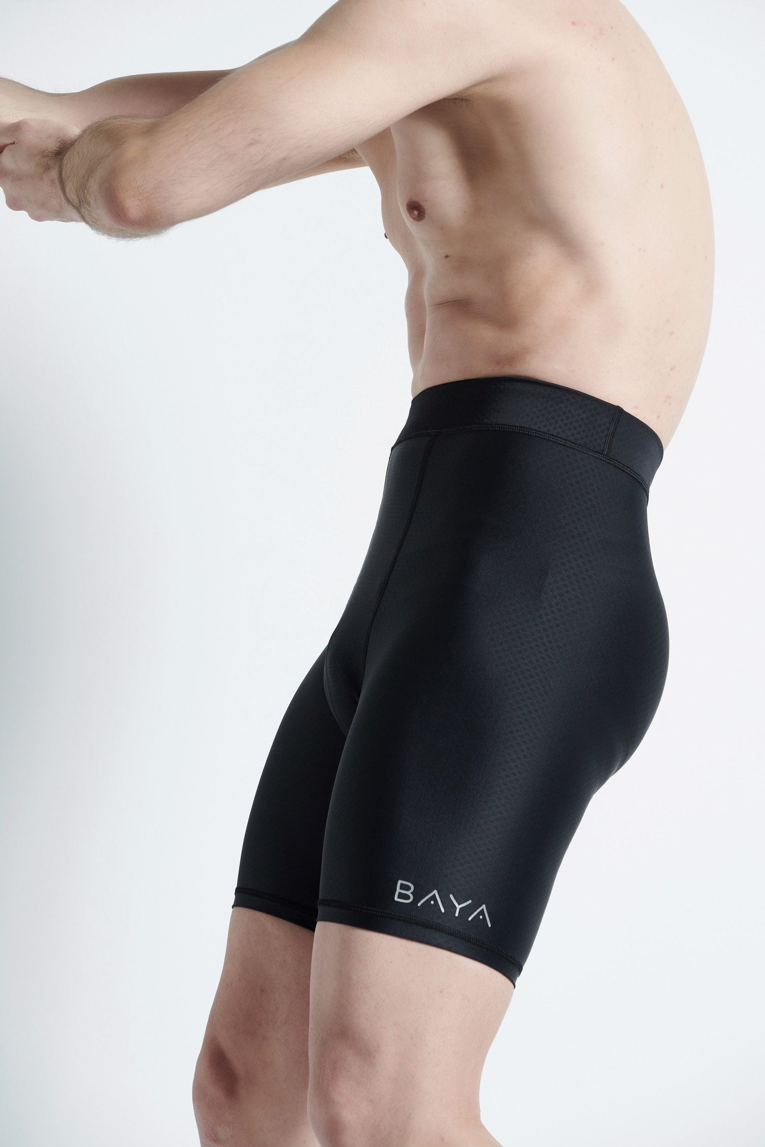 Man biker leggings - Black