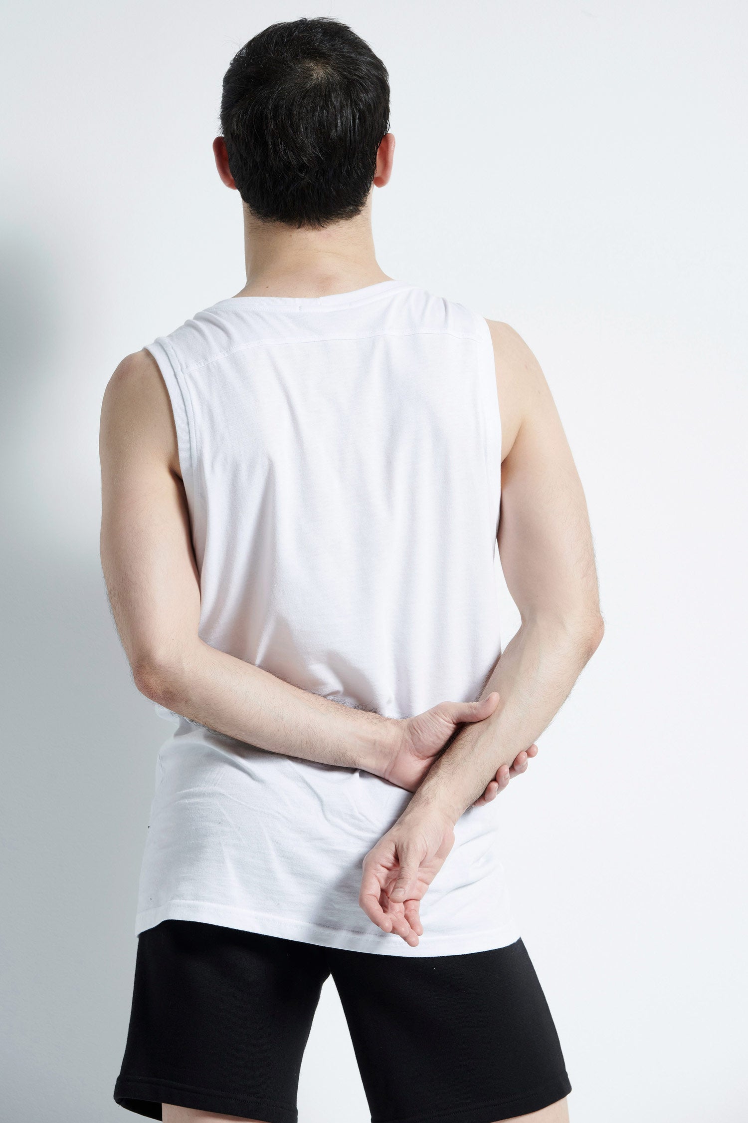 Sleeveless top - White