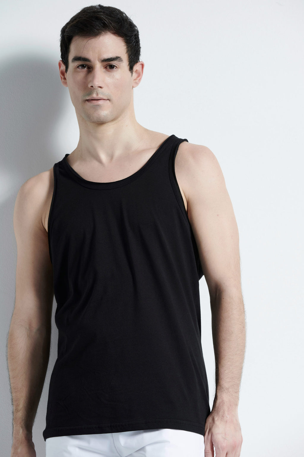 Man Tank top - Black