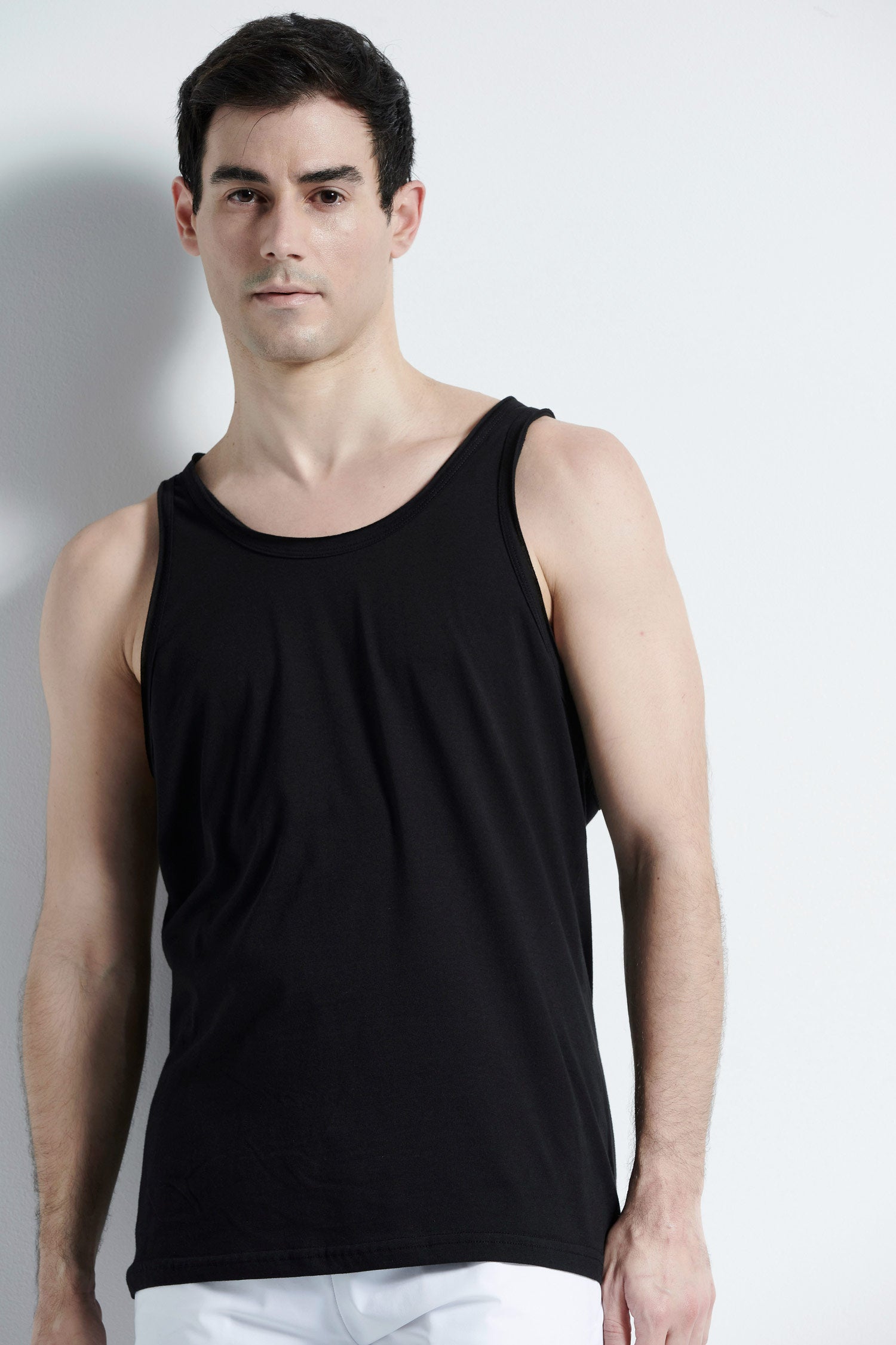 Man Tank top - Black