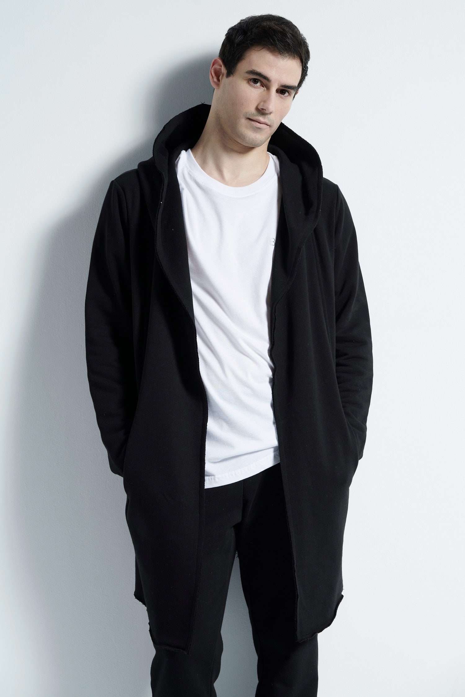 Man Cardigan with reflective details - Black