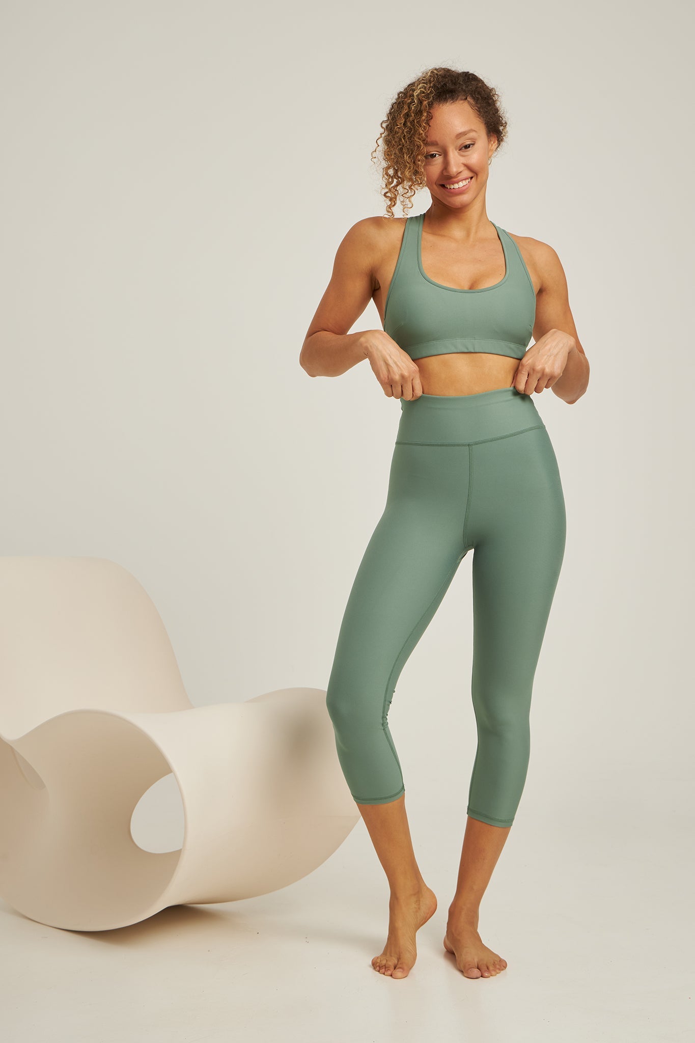 Αθλητικό μπουστάκι Soft Touch | Sage